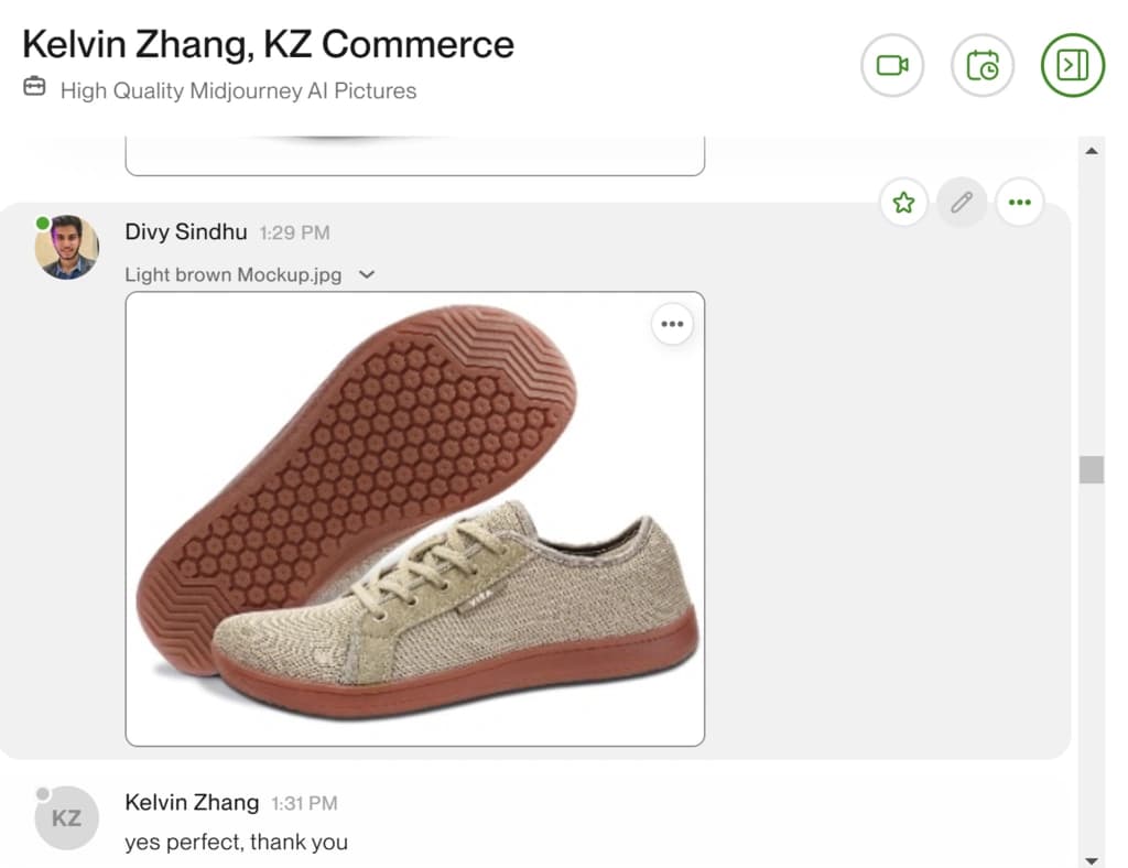 Kelvin Zhang's feedback